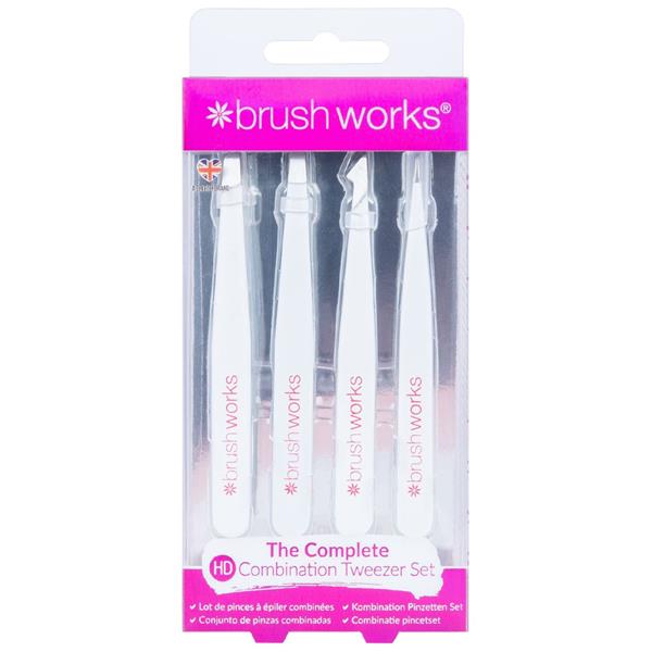 Brush Works The Complete Hd Combination Tweezer Set | High Quality Tissue Product Online - Product Image Brush Works The Complete Hd Combination Tweezer Set | High Quality Tissue Product Online - Product Image